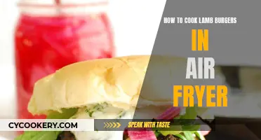 Air-Fried Lamb Burgers: A Quick, Juicy Treat