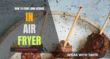 Air-Fried Lamb Kebabs: Quick, Easy, and Delicious
