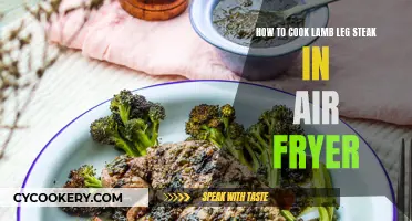 Air Fryer Lamb Leg Steak: A Quick and Juicy Guide