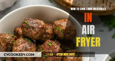 Air Fryer Lamb Meatballs: Quick, Juicy, and Flavorful!