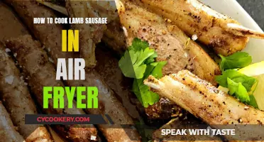 Air Fryer Lamb Sausage: Quick & Easy Recipe