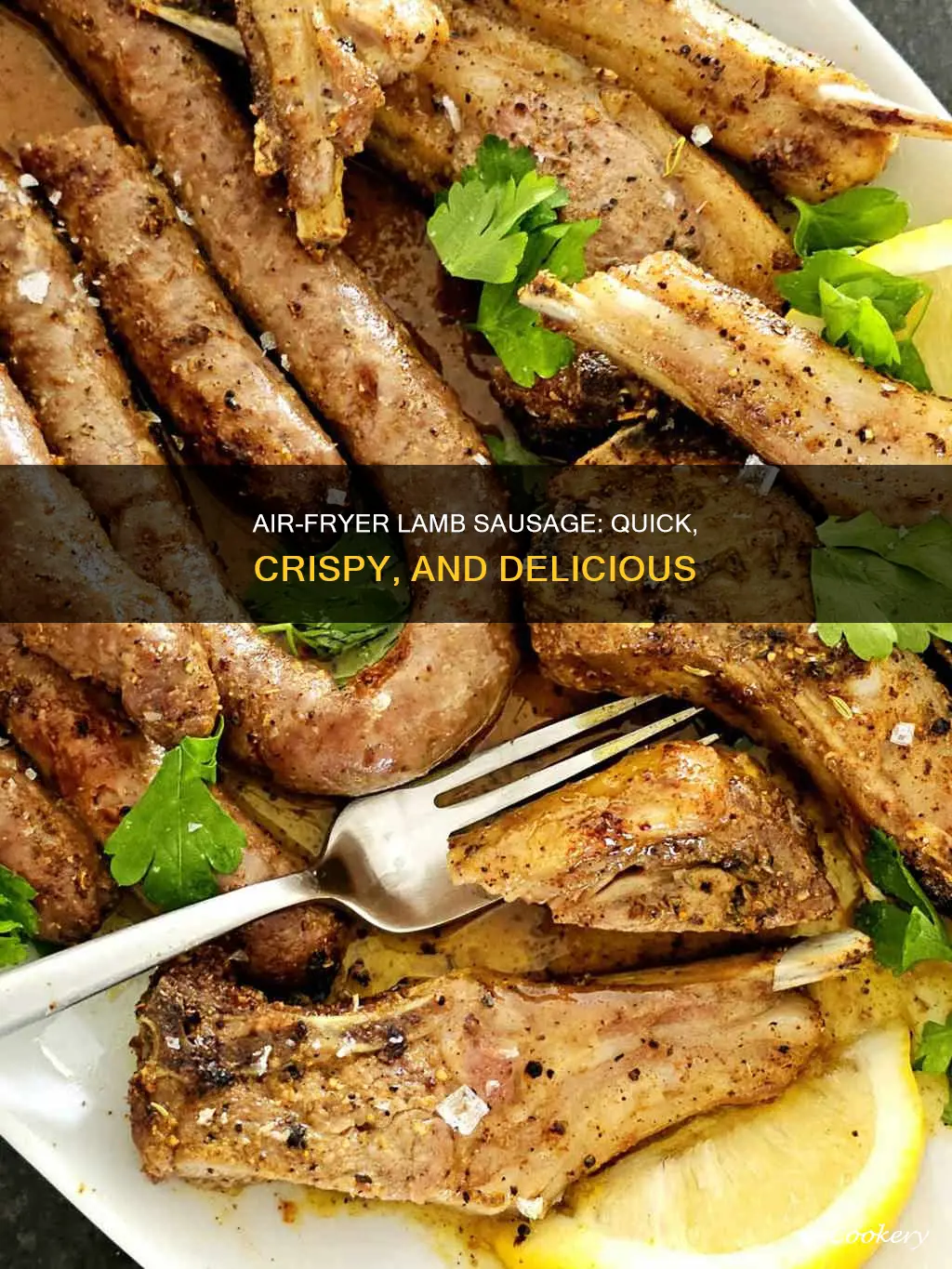 how to cook lamb sausage in air fryer