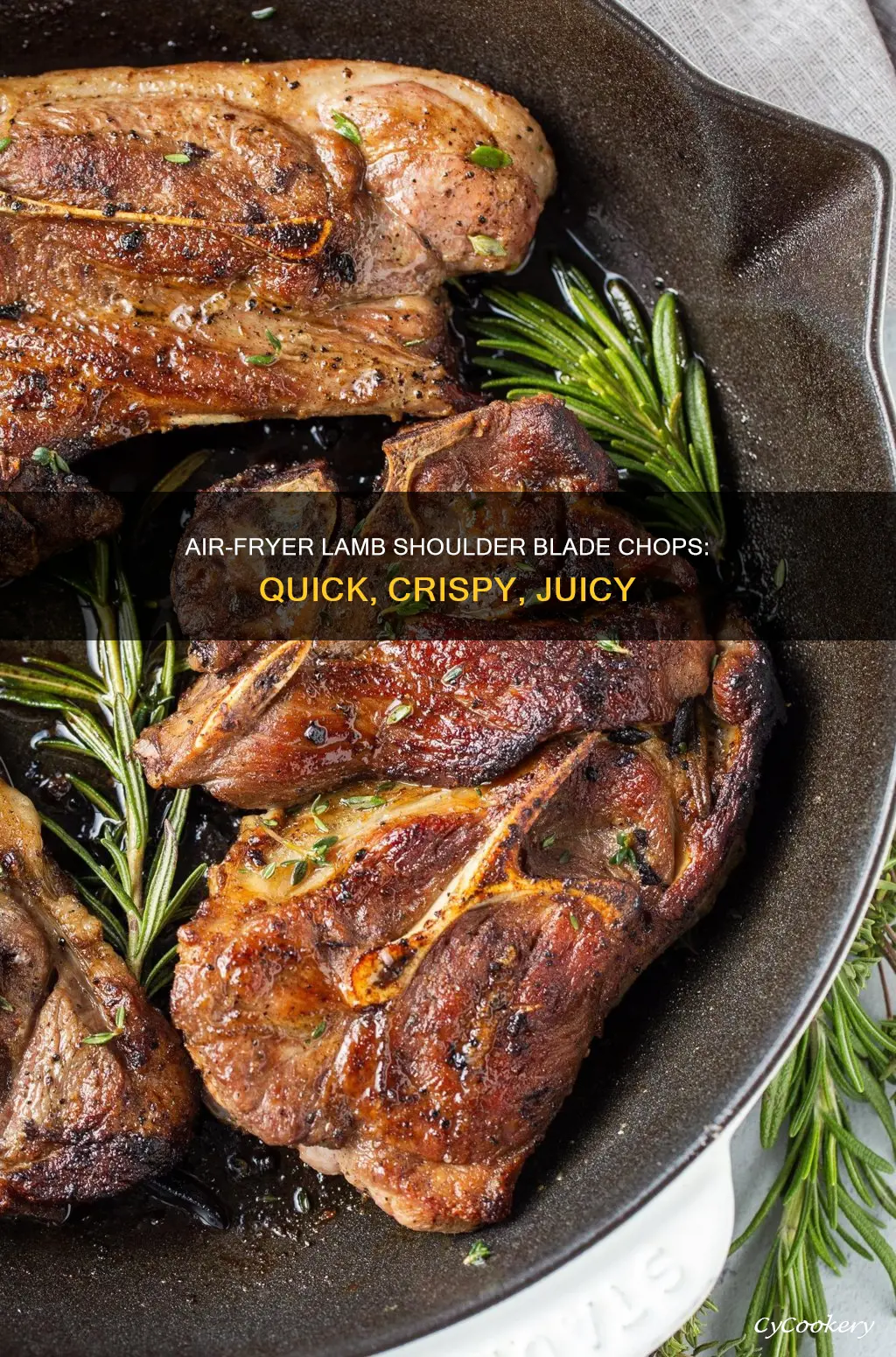 how to cook lamb shoulder blade chops in air fryer