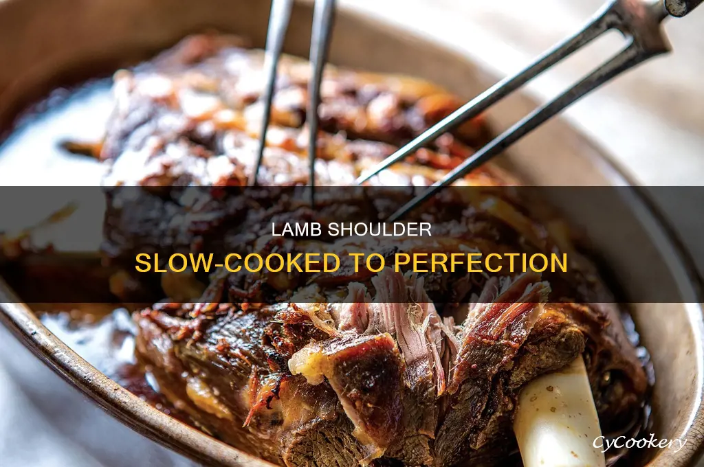 how to cook lamb shoulder in a crock pot