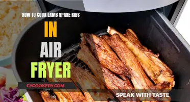 Tender Lamb Spare Ribs: Air Fryer Perfection