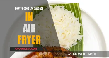 Crispy Lao Sausage: Air Fryer Magic