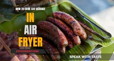Air-Frying Lao Sausage: A Quick, Crispy Treat