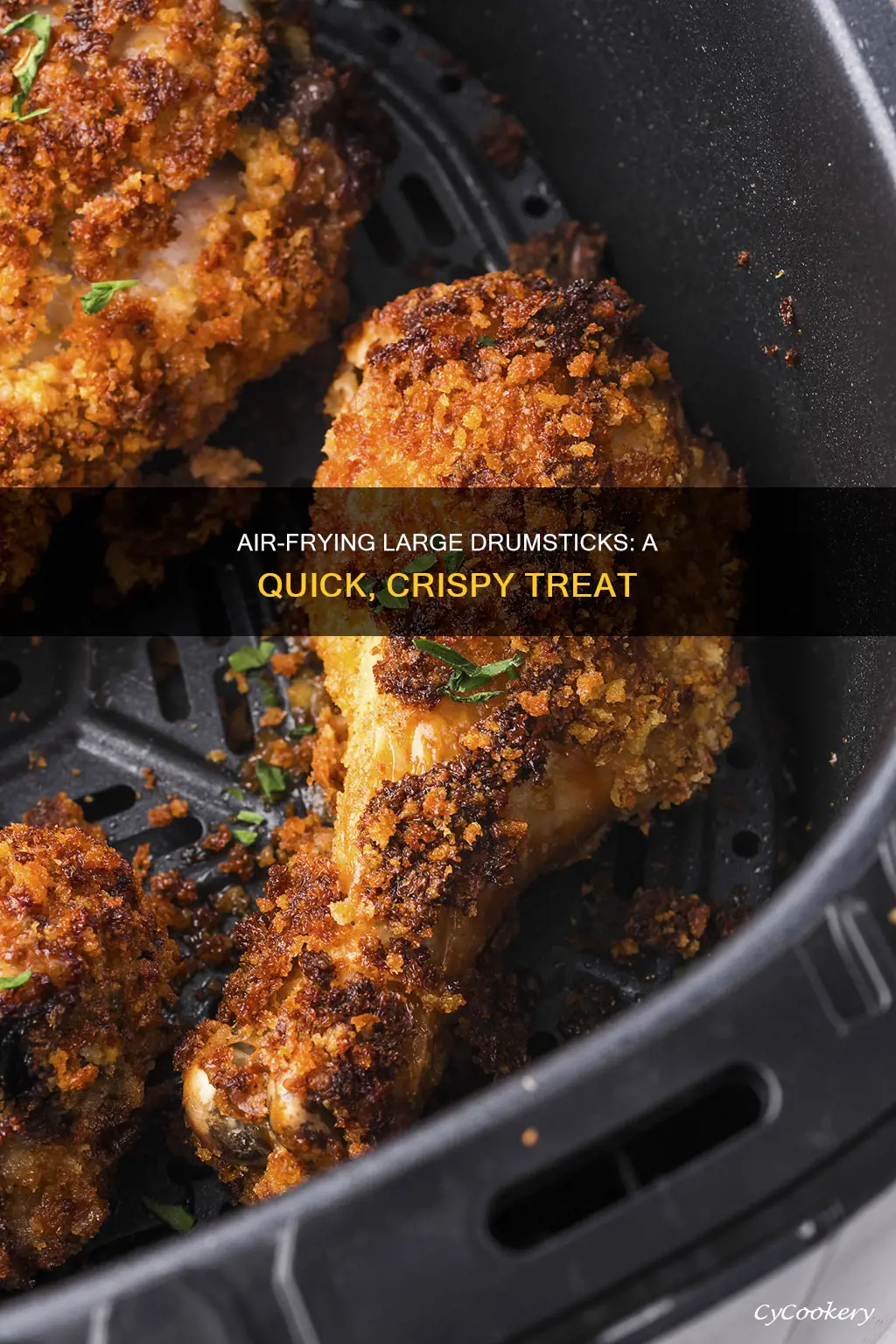how to cook large drumsticks in air fryer