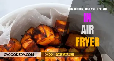 Air Fryer Sweet Potato: Tips for Cooking Large Potatoes