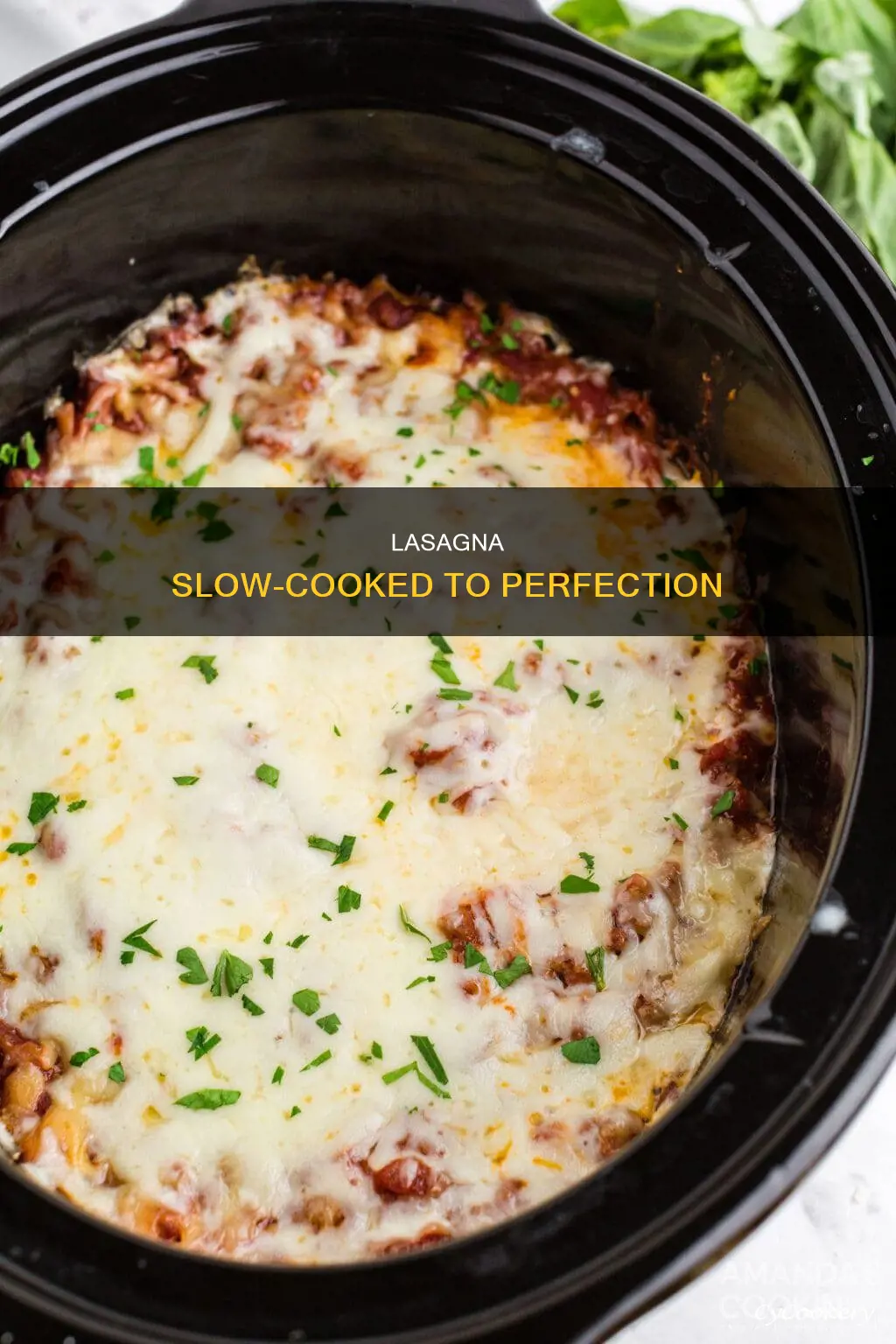 how to cook lasagna in a crock pot