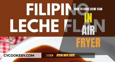 Air-Fried Leche Flan: A Quick, Easy, and Delicious Treat!