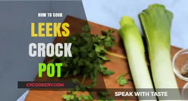 Leeks: Crock Pot Cooking Guide