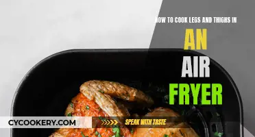 Air-Fryer Chicken Legs and Thighs: Quick and Crispy!