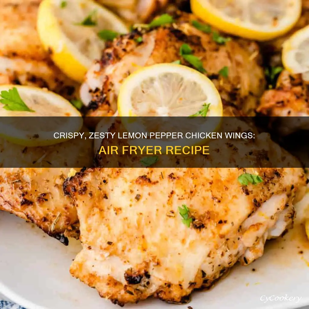 how to cook lemon pepper chicken wings in air fryer