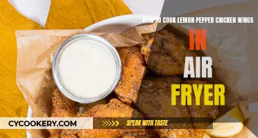 Air Fryer Lemon Pepper Chicken Wings: Quick, Easy, Delicious!