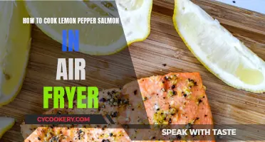 Air-Fried Lemon Pepper Salmon: Quick, Easy, Delicious!
