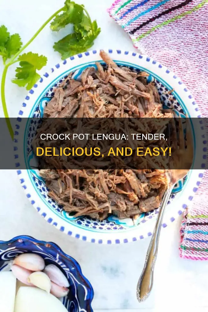 how to cook lengua in a crock pot