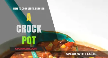 Crock Pot Cooking: Lentil Beans Made Easy