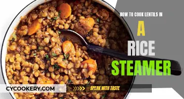 Cooking Lentils: Using Your Rice Steamer for a Quick Meal