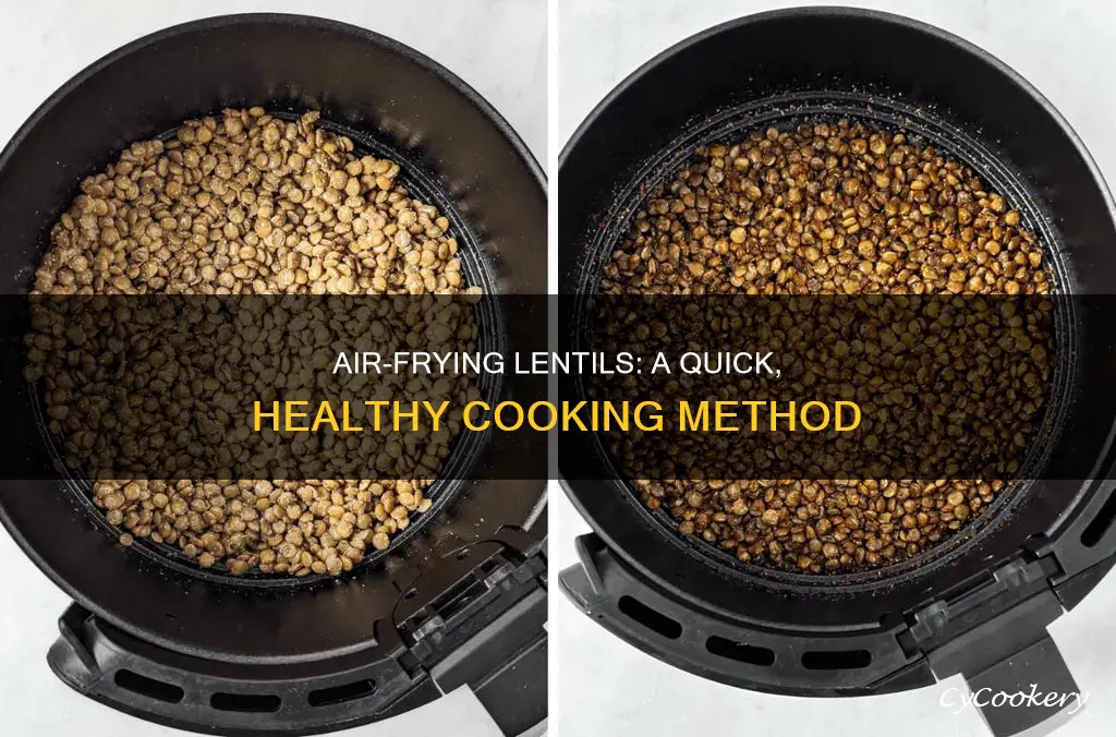 how to cook lentils in air fryer