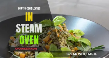 Steam-Baked Lentils: A Tasty, Healthy Treat