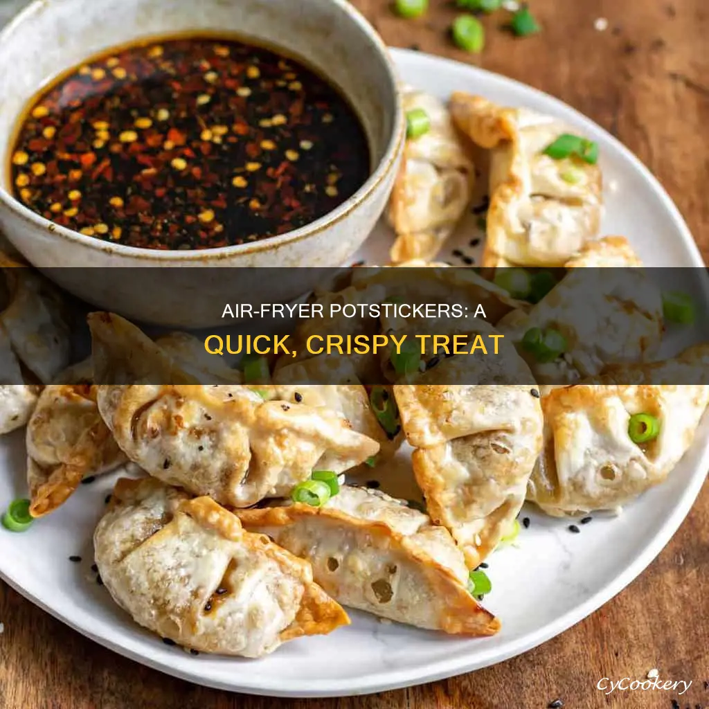 how to cook ling ling potstickers in air fryer