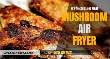 Tasty Lion's Mane Mushroom Adventure: Air Fryer Magic