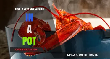 Cooking Live Lobster: A Simple Pot Method