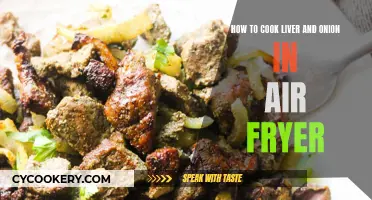 Air-Fried Liver and Onion: A Quick, Crispy Delight!