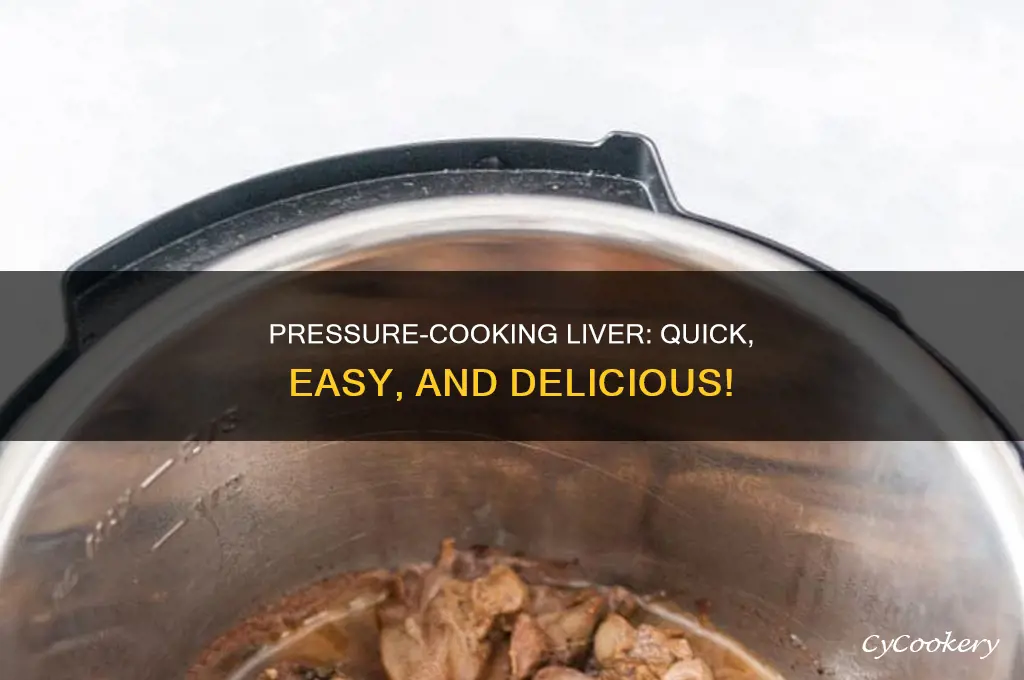 how to cook liver in a pressure pot