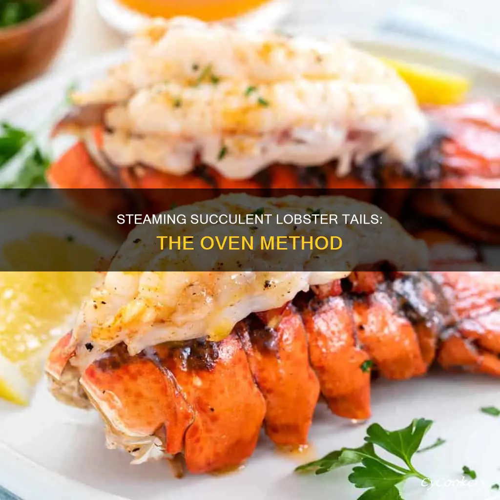 how to cook lobster tails in a steam oven