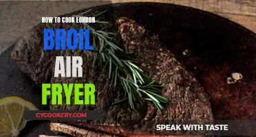 Air-Fryer London Broil: Quick, Easy, and Delicious