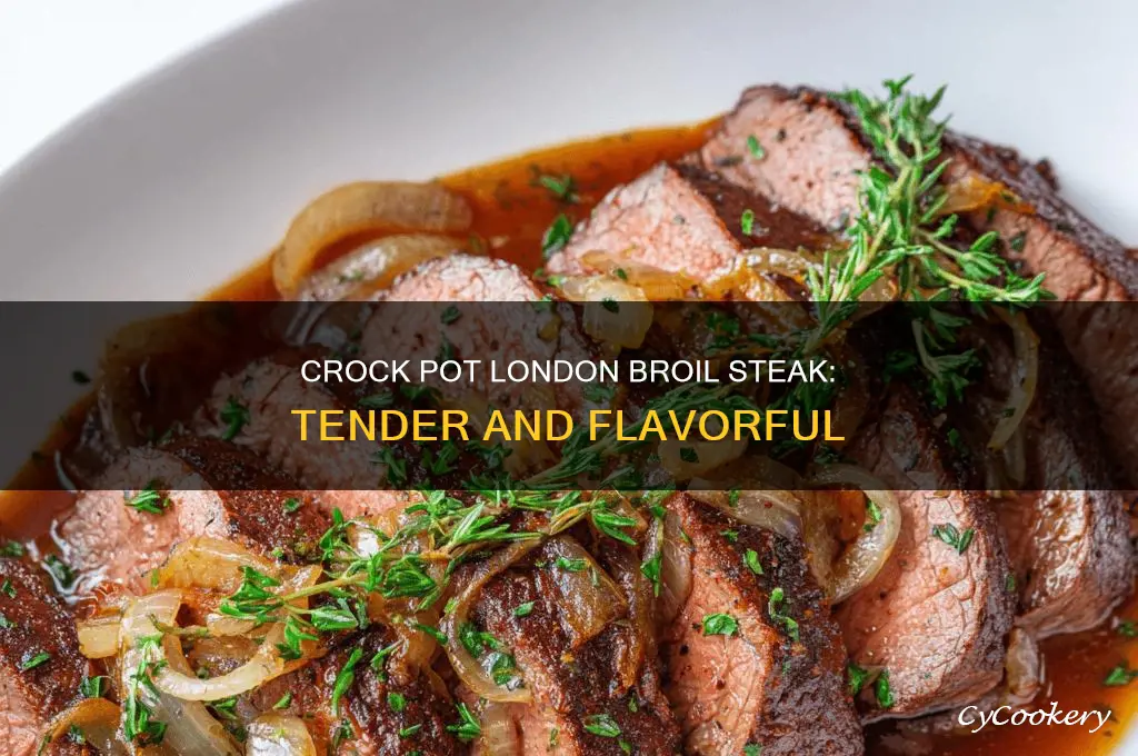 how to cook london broil steak in a crock pot