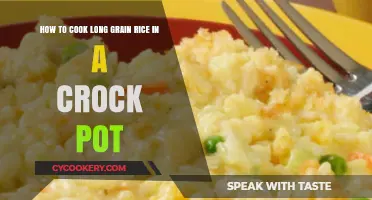Long-Grain Rice: Crock-Pot Cooking Perfection