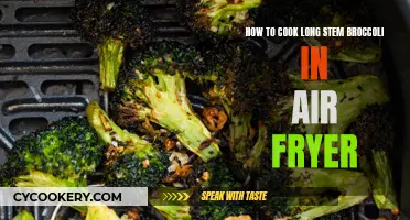 Air-Frying Long-Stem Broccoli: A Quick, Healthy Treat