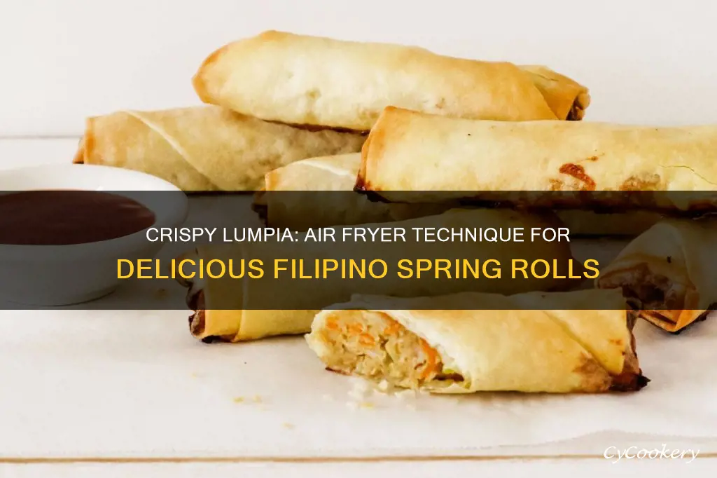 how to cook lumpia in an air fryer