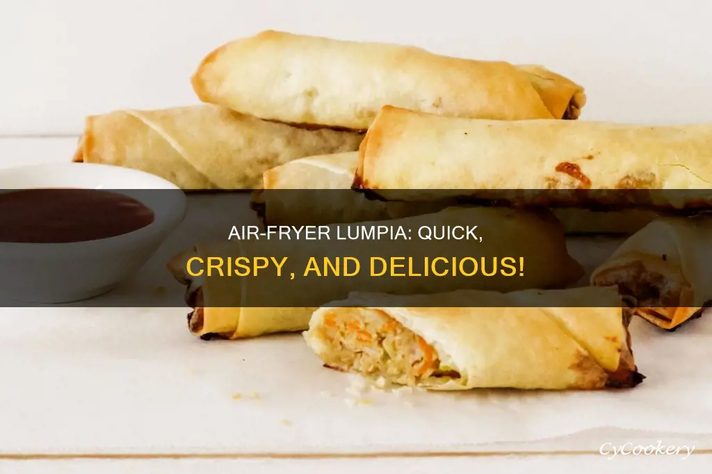 how to cook lumpia in an air fryer