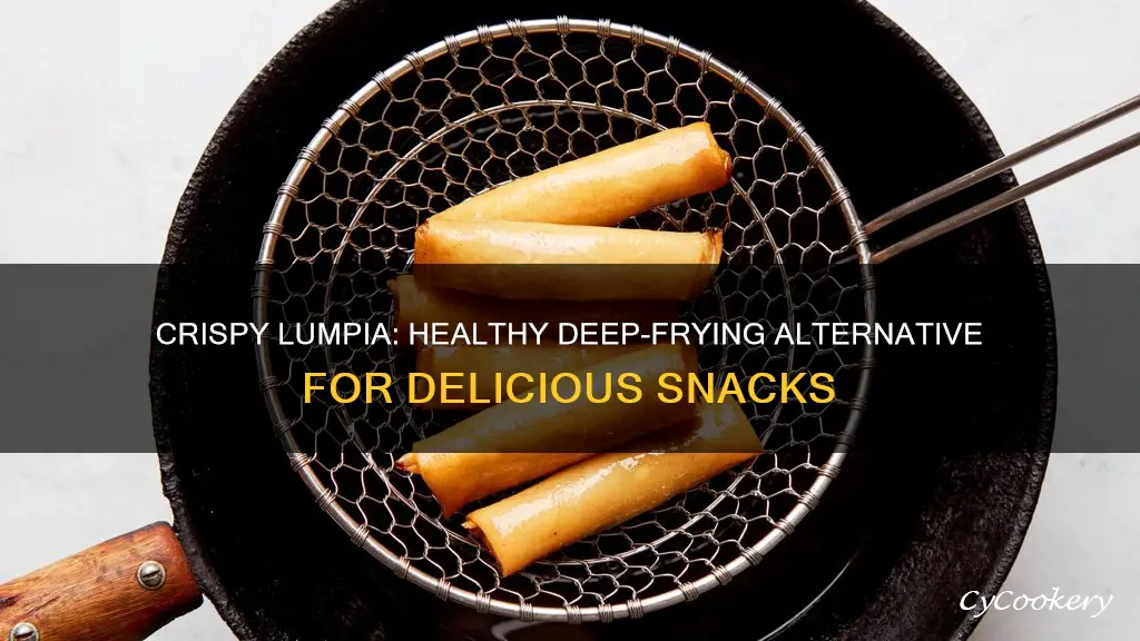 how to cook lumpia without a deep fryer