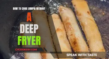 Cooking Lumpia: Deep Fryer Alternatives