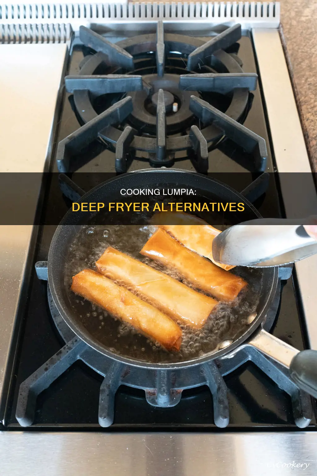 how to cook lumpia without a deep fryer
