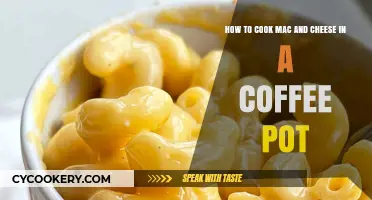 Coffee Pot Mac and Cheese: Easy, Quick, Delicious