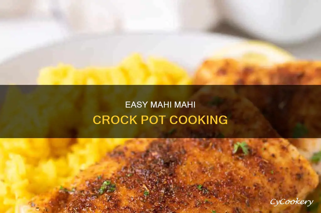 how to cook mahi mahi in crock pot