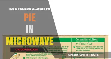 Quickly Microwave Marie Callender's Pot Pie