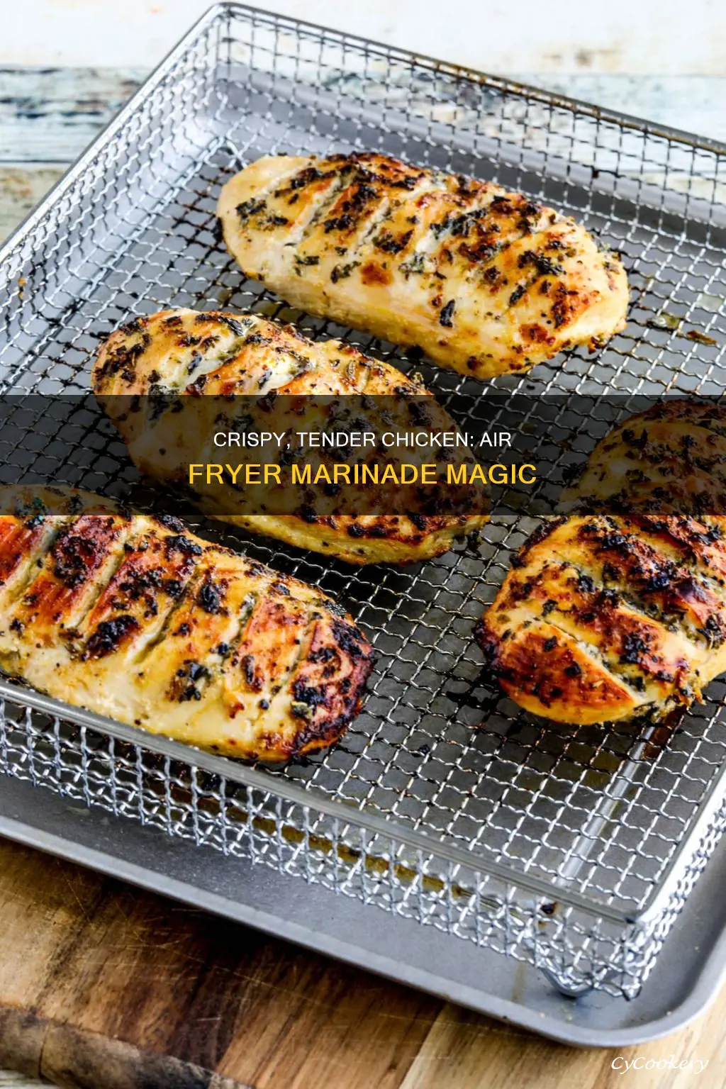 how to cook marinated chicken air fryer