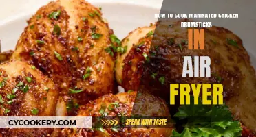 Air-Fryer Marinated Chicken Drumsticks: Quick, Easy, Delicious!