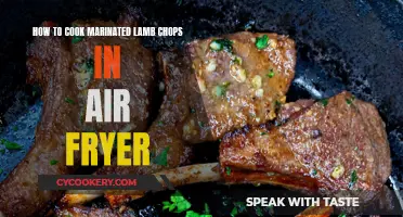 Air-Fried Marinated Lamb Chops: Quick, Tender, Delicious