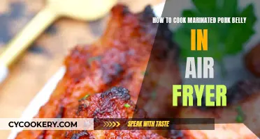 Crispy, Marinated Pork Belly: Air Fryer Perfection in 30 Minutes