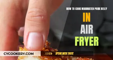 Air-Fried Marinated Pork Belly: A Quick, Crispy Treat