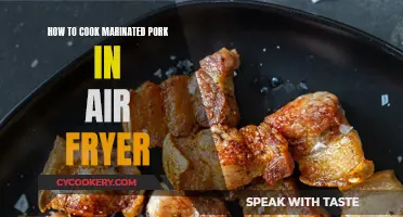 Tender, Flavorful Pork: Air Fryer Marinade Mastery