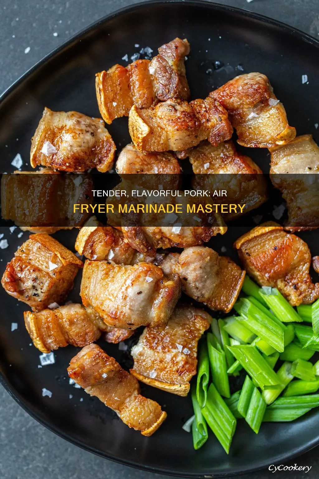 how to cook marinated pork in air fryer